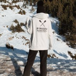 PINAZA - WHITE HOODIE FREERIDE